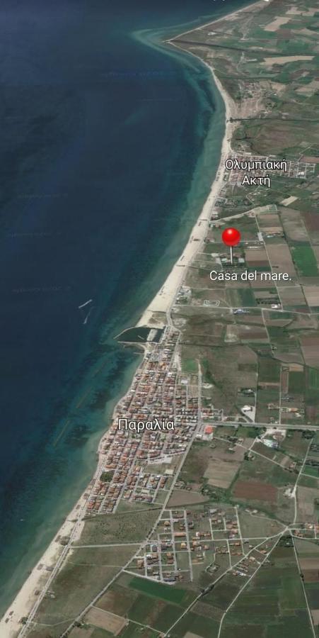 Villa Casa Del Mare à Paralía Extérieur photo